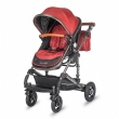 Convertible travel system 3in1 Coccolle Siyana  Dahlia Red