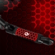 Scooter LED  Qplay Honeycomb Red