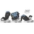 iSize 40-150 cm Coccolle Lyra Celestial blue