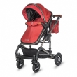 Convertible travel system 3in1 Coccolle Siyana  Dahlia Red