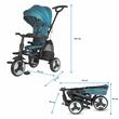 Tricycle Coccolle Spectra Plus  Atlantic Blue