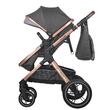 Convertible travel system 3in1 Coccolle  Melora Diamond black