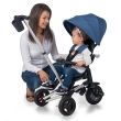 Ultra-foldable Tricycle Qplay Nova Rubber Dark Blue