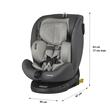  iSize 40-150 cm Coccolle Nova Moonlit grey