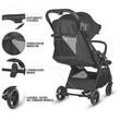 Autofold Sport Stroller Coccolle Arella Jet black