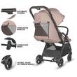 Autofold Sport Stroller Coccolle Arella Sand beige