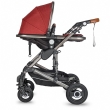 Convertible travel system 3in1 Coccolle Siyana  Dahlia Red