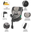 iSize 40-150 cm Coccolle Mago Jet Black