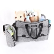 Parent bag  Qplay Sylvie Grey