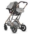 Convertible 3in1 stroller Coccolle Ravello Moonlit grey