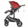 Convertible travel system 3in1 Coccolle Siyana  Dahlia Red