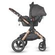 Convertible travel system 3in1 Coccolle  Melora Diamond black