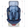 Car seat 0-36 kg 360 rotation  Coccolle  Nerio Celestial blue