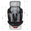 Car seat 0-36 kg 360 rotation Coccolle  Nerio Diamond black
