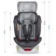 Car seat 0-36 kg 360 rotation  Coccolle Nerio Moonlit grey
