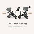 Tricycle Qplay Comfo Max Grey