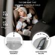 i-Size rotating car seat 40-150 cm Coccolle Velsa Neutral grey