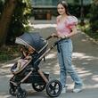 Convertible travel system 3in1 Coccolle  Melora Diamond black