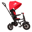 Qplay Rito AIR Tricycle with rubber inflated wheels Red