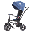 Qplay Rito AIR Tricycle with rubber inflated wheels Dark Blue