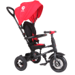 Qplay Rito AIR Tricycle with rubber inflated wheels Red