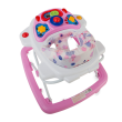 Coccolle Easy baby walker with musical toy Pink