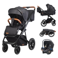  Coccolle  Nessia 3 in 1 travel system  Diamond black