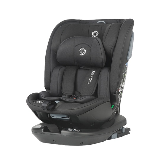 i-Size rotating car seat 40-150 cm Coccolle Velsa Jet black