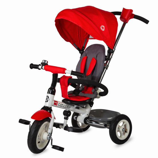 Coccolle Urbio Air foldable tricycle Red