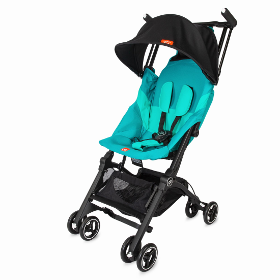 gb Pockit Plus All Terrain Stroller Laguna Blue