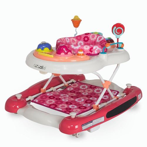 Product: Coccolle Inizio baby walker with rocker Pink
