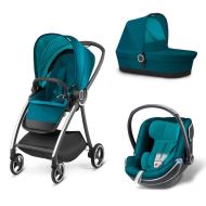gb Maris 3 in 1 travel system Capri Blue