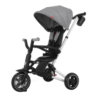 Ultra-foldable Tricycle Qplay Nova Grey