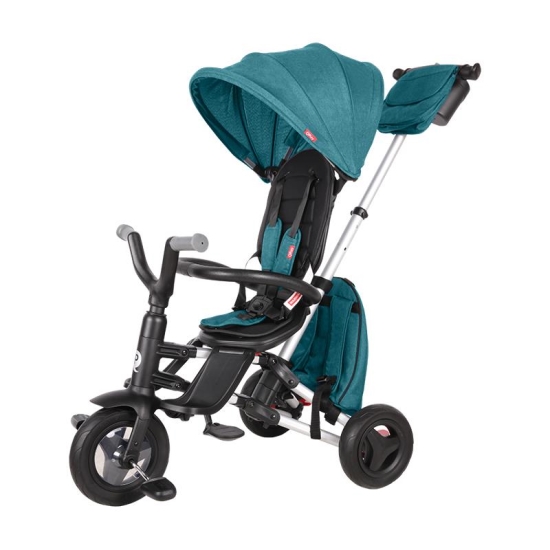 Ultra-foldable Tricycle Qplay Nova Rubber Turquoise