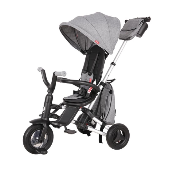 Ultra-foldable Tricycle Qplay Nova Rubber Grey