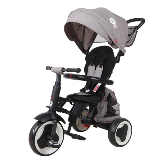 QPlay Rito+ Tricycle Grey