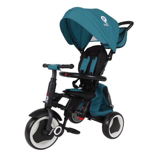 QPlay Rito+ Tricycle Turquoise 