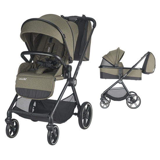 Travel system 2in1 Coccolle Lissia Moss green