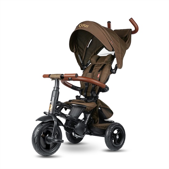 Tricycle Qplay Rito Deluxe Brown