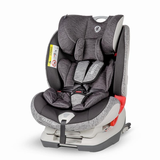 Coccolle Cressida car seat with Isofix group 0-36kg Anthracite