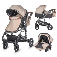 Convertible travel system 3in1 Coccolle Siyana Safari Beige