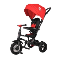 Qplay Rito AIR Tricycle with rubber inflated wheels Red
