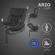  iSize 40-150 cm Coccolle Ario Midnight Black
