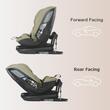 i-Size rotating car seat 40-150 cm Coccolle Velsa Moss green