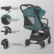 Autofold Sport Stroller Coccolle Arella Emerald green
