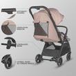 Autofold Sport Stroller Coccolle Arella Sand beige
