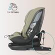 i-Size rotating car seat 40-150 cm Coccolle Velsa Moss green