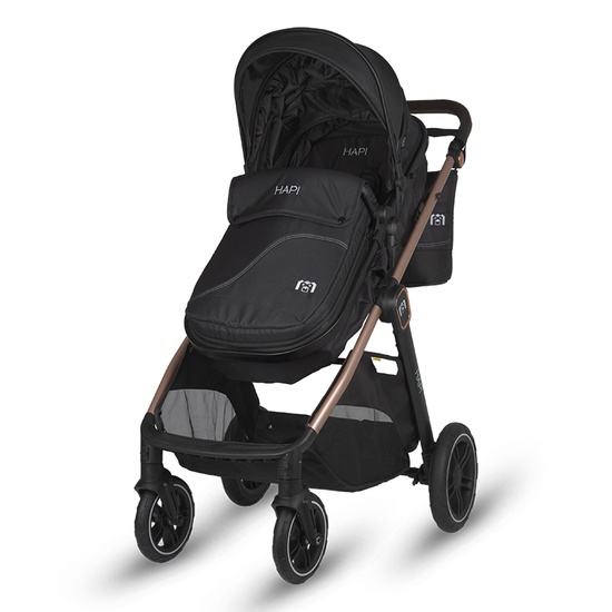 Convertible 3in1 HAPI Soley Jet Black