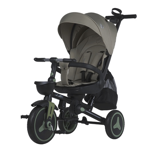 Coccolle Urbio Plus foldable tricycle Basil Green