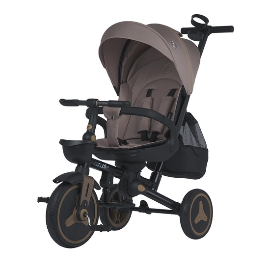 Coccolle Urbio Plus foldable tricycle Mocha Beige